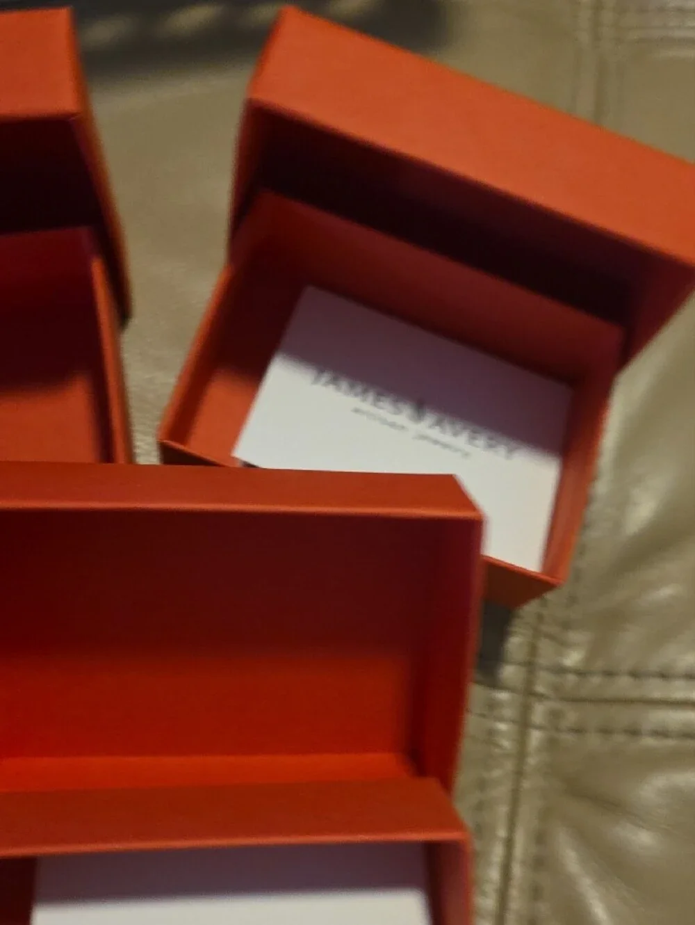 3 James AVERY Jewelry Gift Boxes